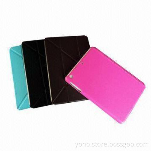 Multifunction Three-fold Leather Case with Stand for iPad Mini Stand